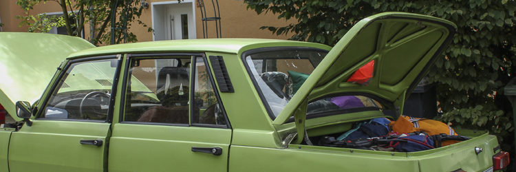 Wartburg 353 W - Kofferraum